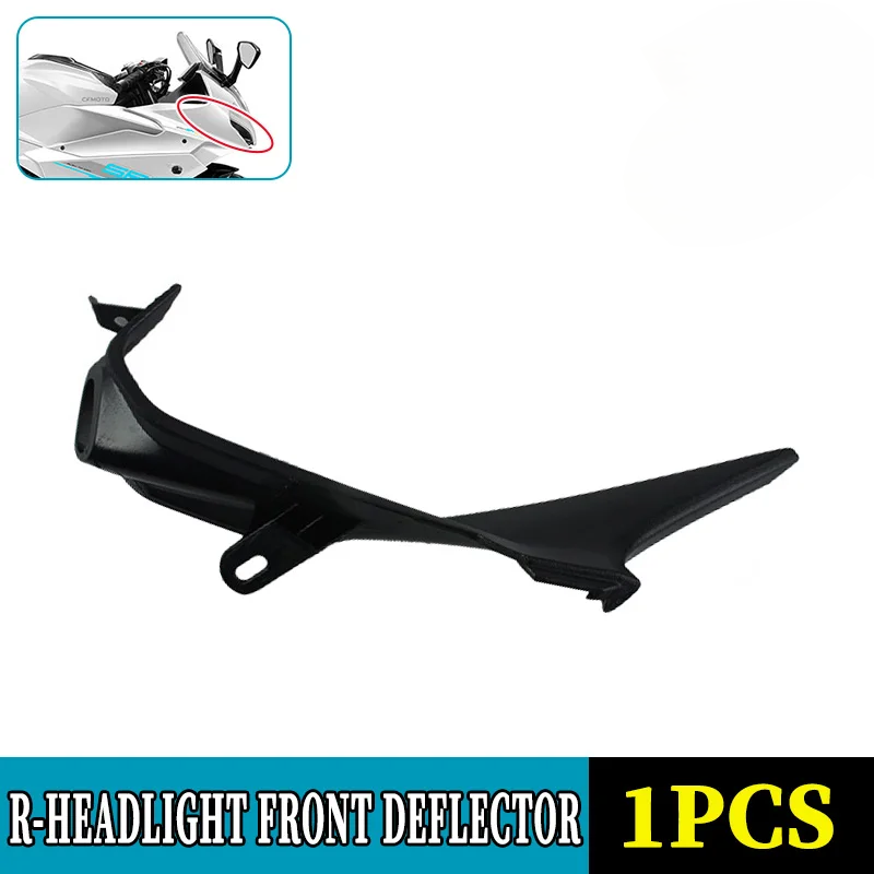 For CFMOTO 250SR-FUN Headlamp Front Wind Deflector Strip 250SR CF250 Left&Right Headlight Side Panel Motorcycle Original Parts