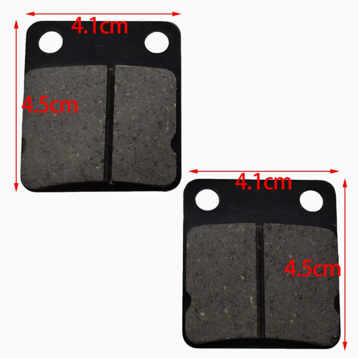 4 PAIRS DISC BRAKE PADS FOR LONCIN LX200AU JIANSHE JS400CC BASHAN ROKETA 400CC,BUGGY PARTS