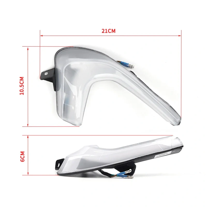 For CFMOTO 250SR-FUN Left and Right Front Position Lights Driving LED Headlights Side Trim Lights Motorcycle Original Parts