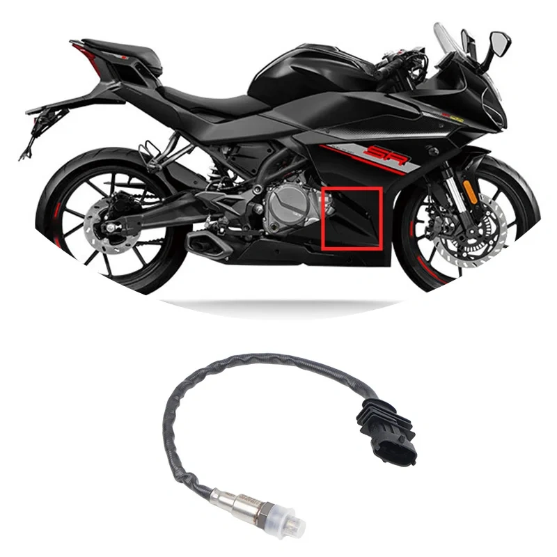 For CFMOTO 250SR 250SR-FUN Oxygen Sensor SR250 CF250SR-FUN CF250-6 CF250 O2 Sensor Motorcycle Accessories Original Parts