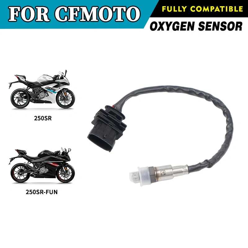 For CFMOTO 250SR 250SR-FUN Oxygen Sensor SR250 CF250SR-FUN CF250-6 CF250 O2 Sensor Motorcycle Accessories Original Parts