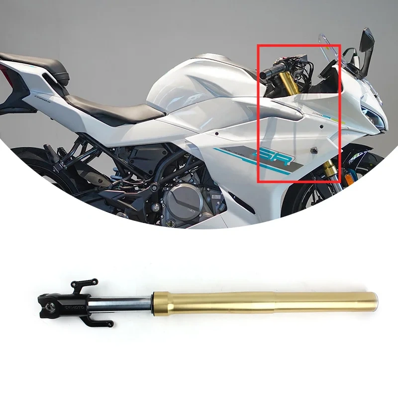 For CFMOTO 250SR-FUN Front Shock Absorber CF250-6 CF250SR-FUN Front Damper Motorcycle Original Parts