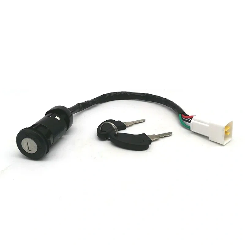 Motorcycle Electric Door Lock Key Start Switch For K1 T2 T4 T4L K6 250