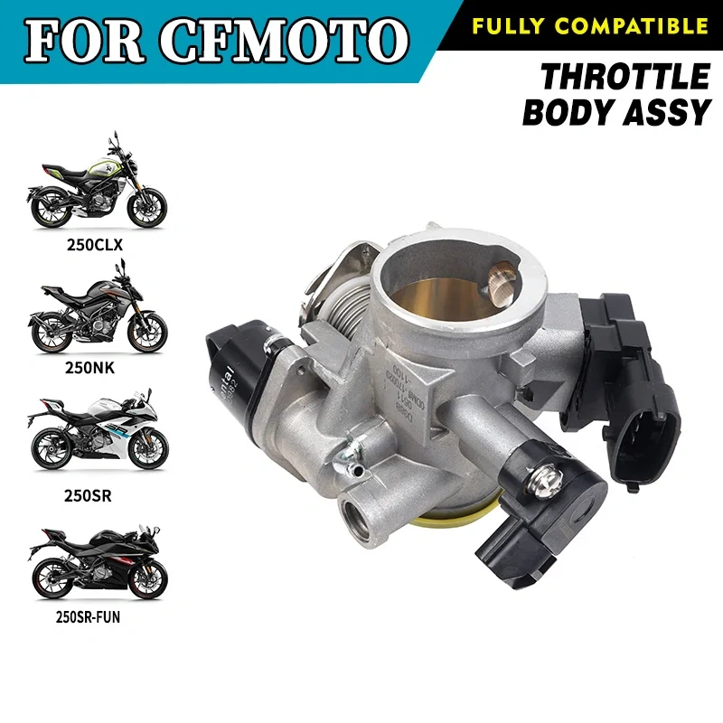 For CFMOTO Throttle Body Assy 250SR 250SR-FUN 250NK 250CLX CF250 CF250-6 Throttle Valve Motorcycle Original Parts