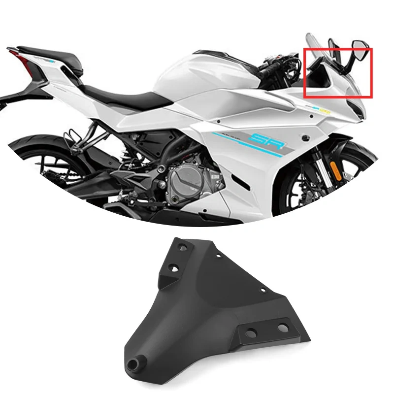 For CFMOTO 250SR-FUN Upper Guard Decorative Parts CF250 250 SR SR250 Decoration Headlight Cover Shell Motorcycle Original Parts