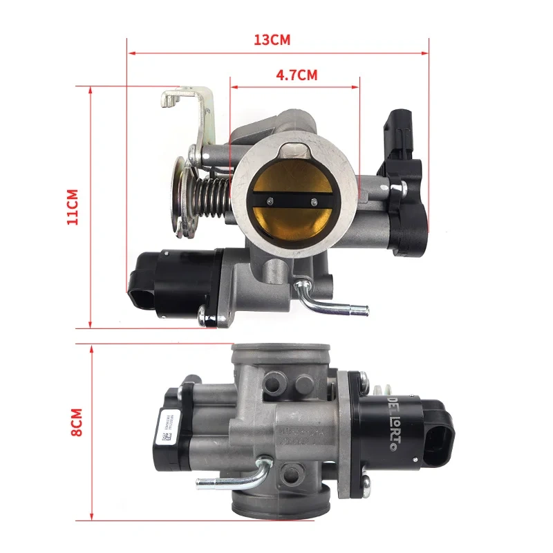 For CFMOTO Throttle Body Assy 250SR 250SR-FUN 250NK 250CLX CF250 CF250-6 Throttle Valve Motorcycle Original Parts