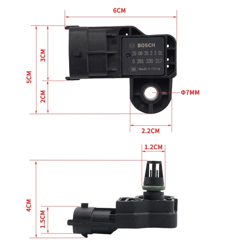 For CFMOTO 250SR T-MAP 250SR-FU 250NK 250CLC Intake Temperature Pressure Sensors Motorcycle Accessories Original Parts