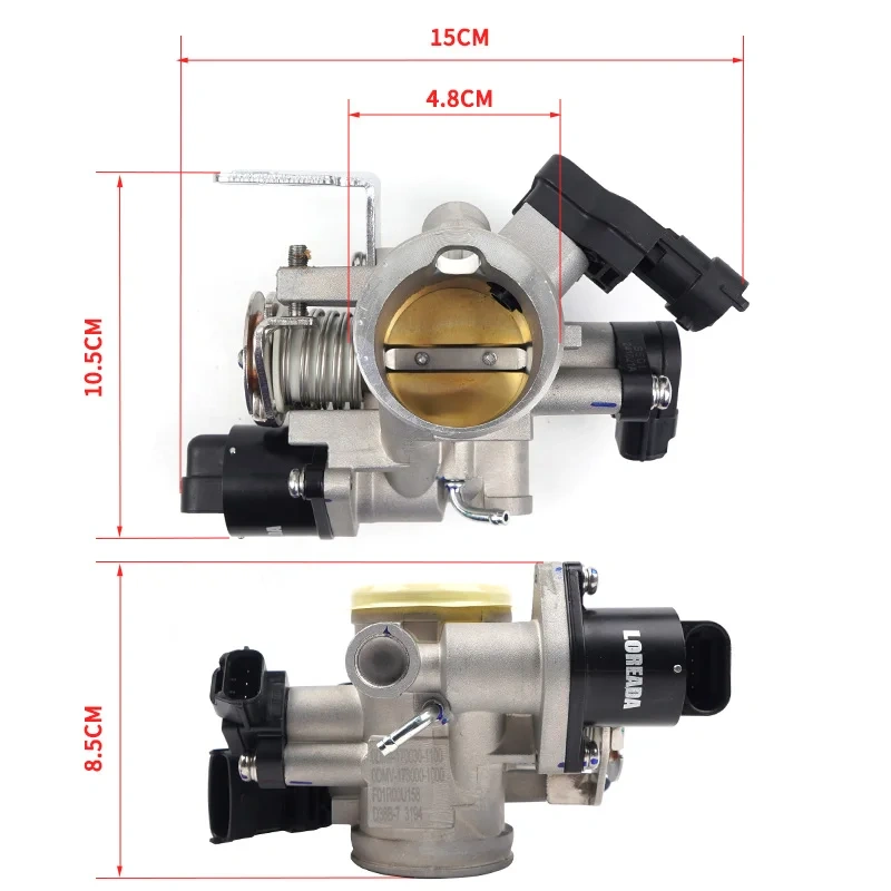 For CFMOTO Throttle Body Assy 250SR 250SR-FUN 250NK 250CLX CF250 CF250-6 Throttle Valve Motorcycle Original Parts
