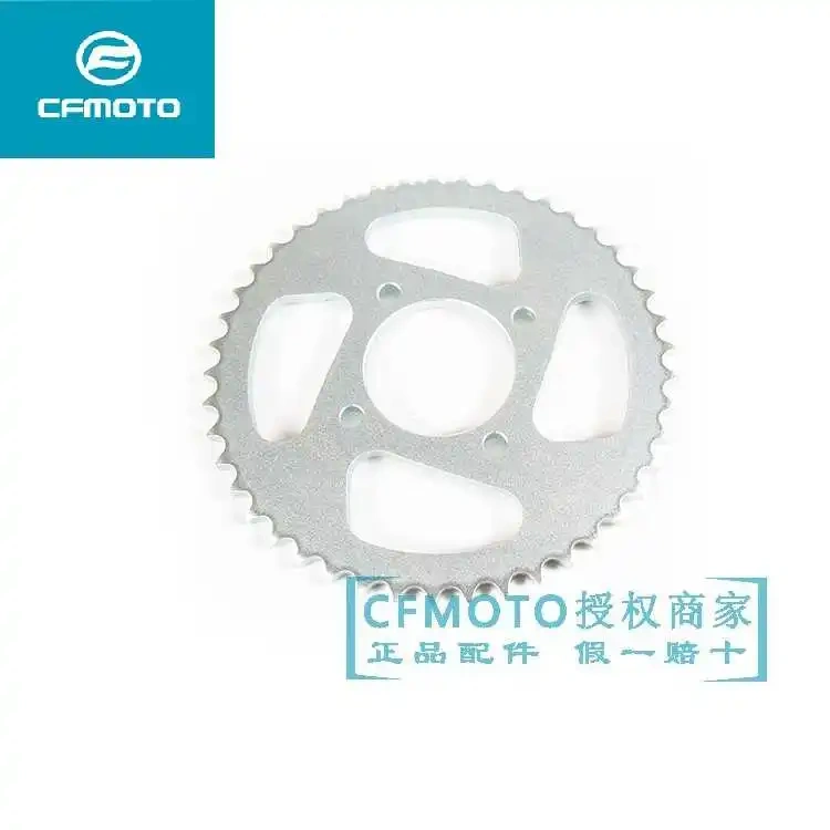 for Cfmoto Motorcycle Accessories 150nk Set Chain Front and Rear Sprocket Size Flywheel Chain Tooth Disc Driving Wheel Three