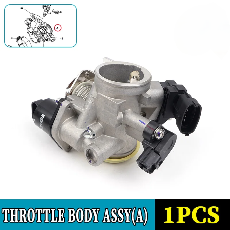 For CFMOTO Throttle Body Assy 250SR 250SR-FUN 250NK 250CLX CF250 CF250-6 Throttle Valve Motorcycle Original Parts