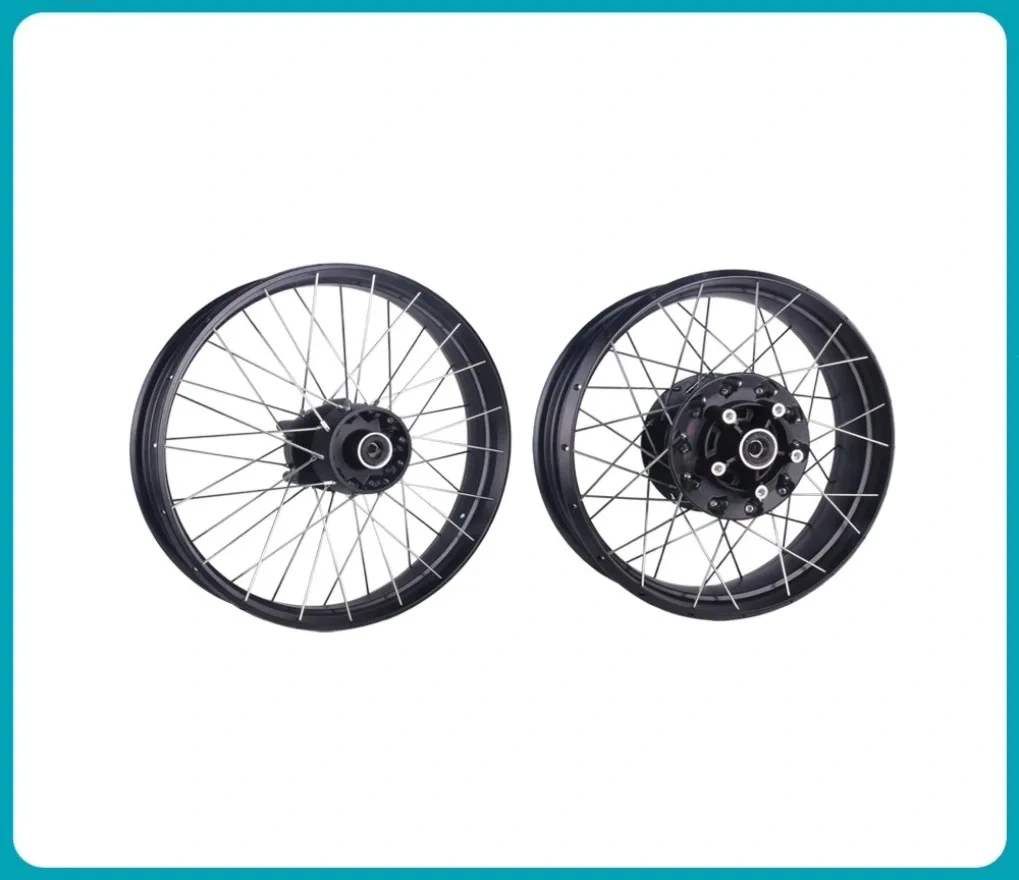 For CFMOTO Motorcycle Accessories 450MT Front Rear Wheel Rims Aluminum Alloy Steel Rims