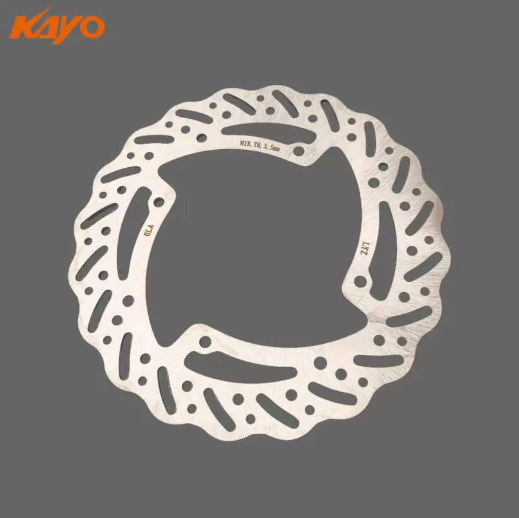 Motorcycle Brake Disc Front And Rear Friction with Install screws For KAYO T4 T6 K6 KT250 K6R Motocross 