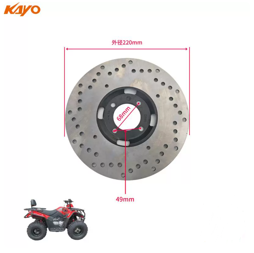 Motorcycle Brake Disc Front Rear Friction For KAYO AU200 AU230 Motocross 