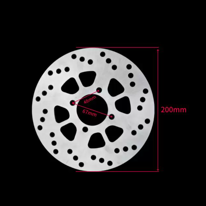 Motorcycle Brake Disc Front Rear Friction For mkion Y65 Y75 250cc 300cc Motocross 