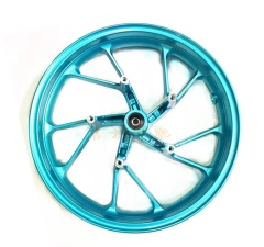 front blue