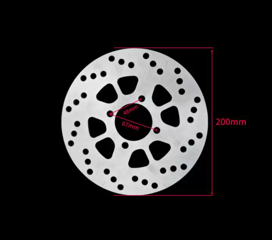 Motorcycle Brake Disc Front Rear Friction For mkion Y65 Y75 250CC 300CC Motocross 