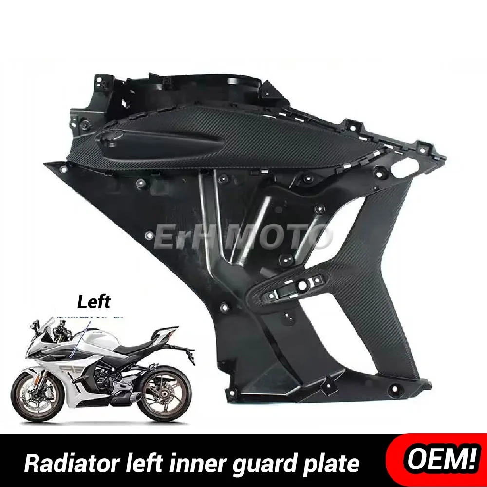 CFMOTO 450SRS White Whole car Plate Headlamp Radiator Shield CF400-9 Front Fender Fixed Wing housing Starlight white 24 models