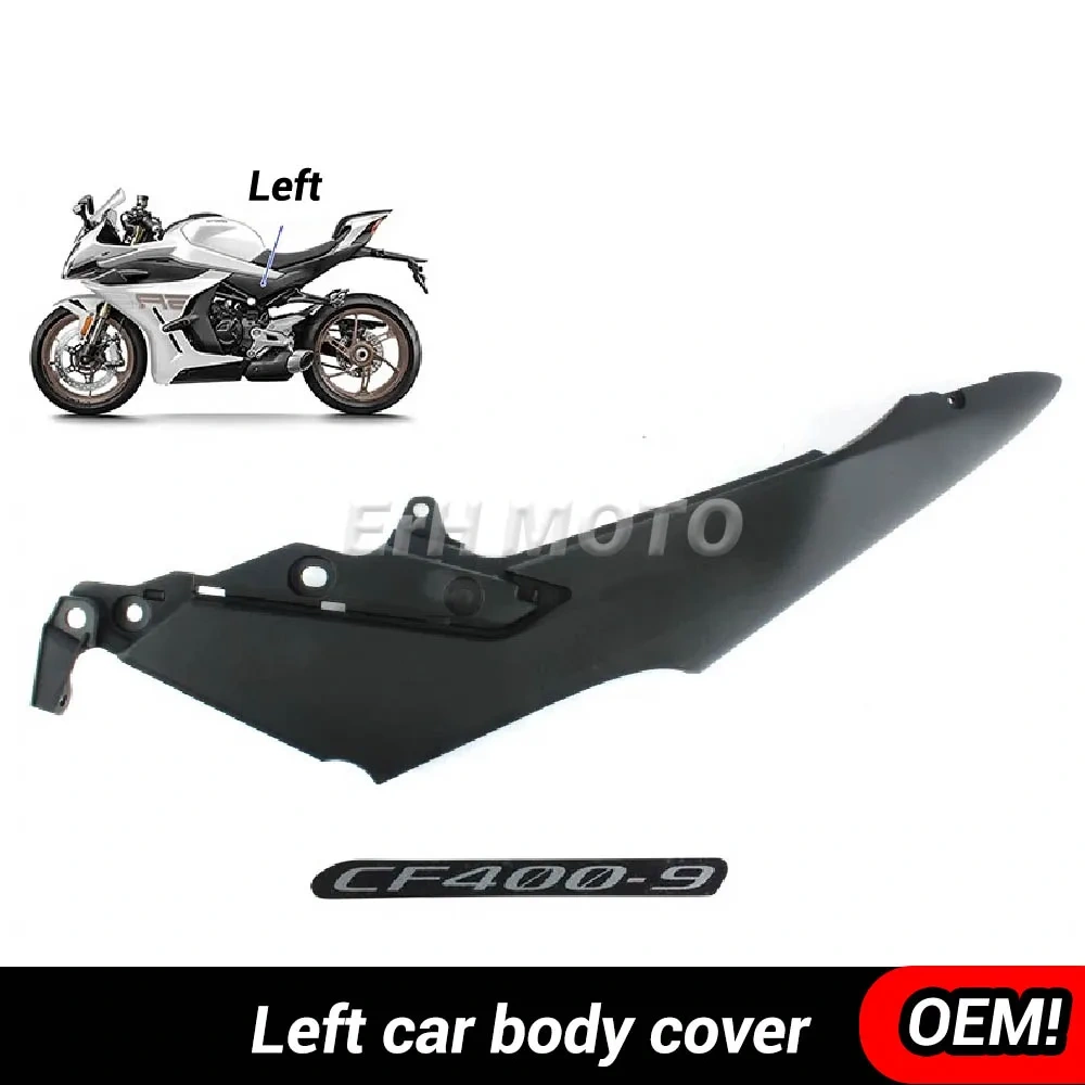 CFMOTO 450SRS White Whole car Plate Headlamp Radiator Shield CF400-9 Front Fender Fixed Wing housing Starlight white 24 models