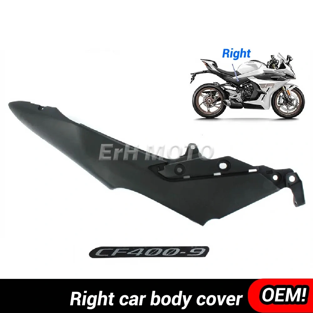CFMOTO 450SRS White Whole car Plate Headlamp Radiator Shield CF400-9 Front Fender Fixed Wing housing Starlight white 24 models