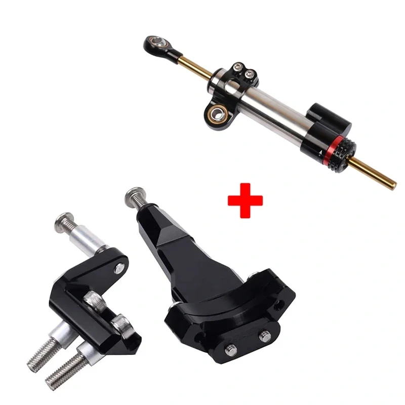 For CFMOTO CF MOTO 450SR 450SS 450 SR 450 SS 2022 2023 2024 Accessories Adjustable Steering Damper Stabilizer Mounting Bracket