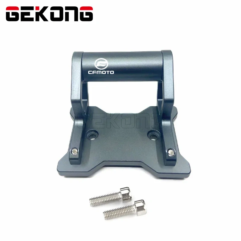 New2024 For CFMOTO 450MT 450 MT 2025 Motorcycle Accessories CNC aluminum GPS Phone Holder Stand Navigation New Extension Bracket