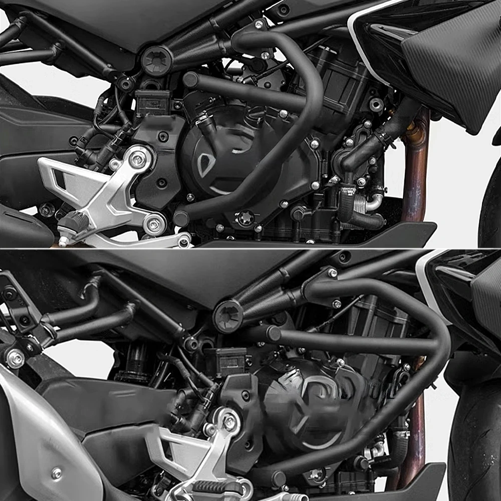 For CFmoto 450SR 450 SR 2022-2023 Motorcycle Engine Guard Crash Bar Tank Bumper Protector Bar Accessories