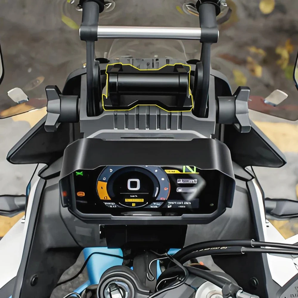 New2024 For CFMOTO 450MT 450 MT 2025 Motorcycle Accessories CNC aluminum GPS Phone Holder Stand Navigation New Extension Bracket