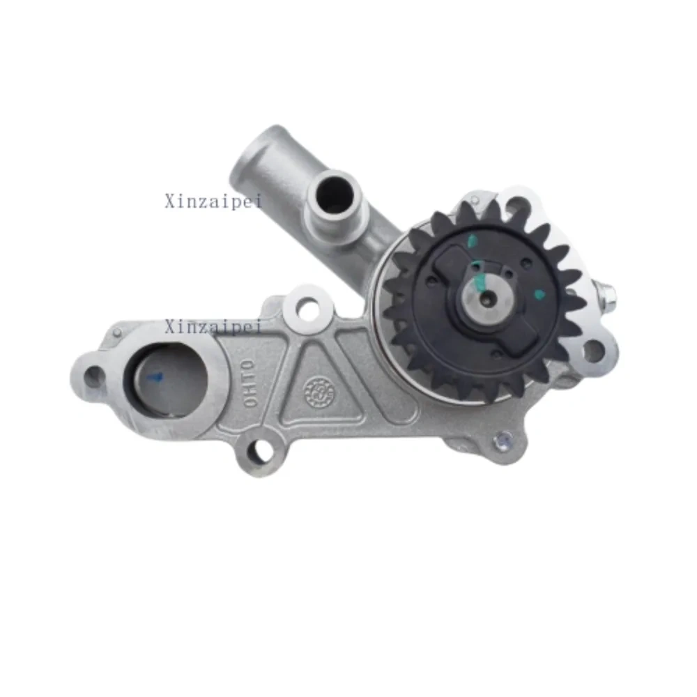 For CFMOTO 675SR 675NK Water Pump Sub Assembly Oil Cooler Inlet Outlet Pipes CF650-10-11 Water Pump Motorcycle Original Parts