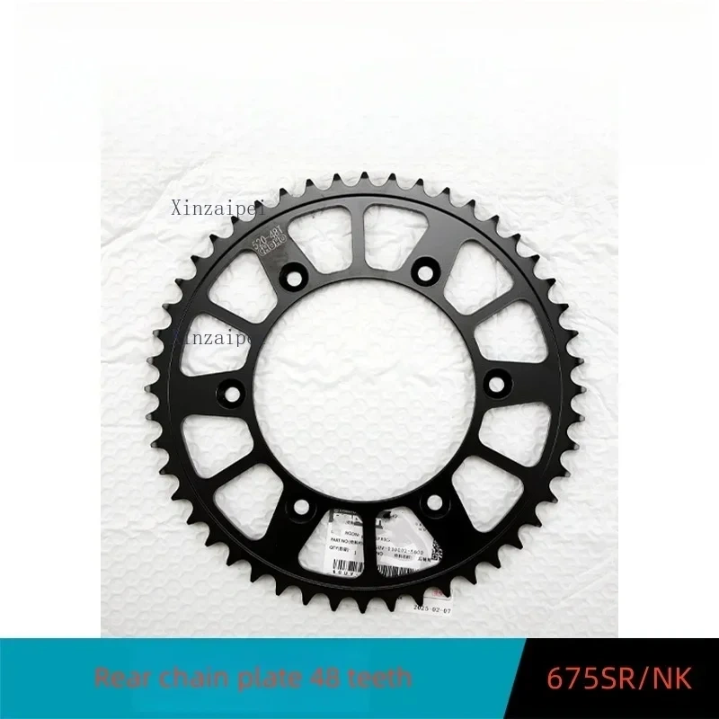 FOR CFMOTO 675SR 675NK Large and Small Sprockets Chain Plates Tooth Discs Flywheels CF650-10-11 Motorcycle Original Accessories