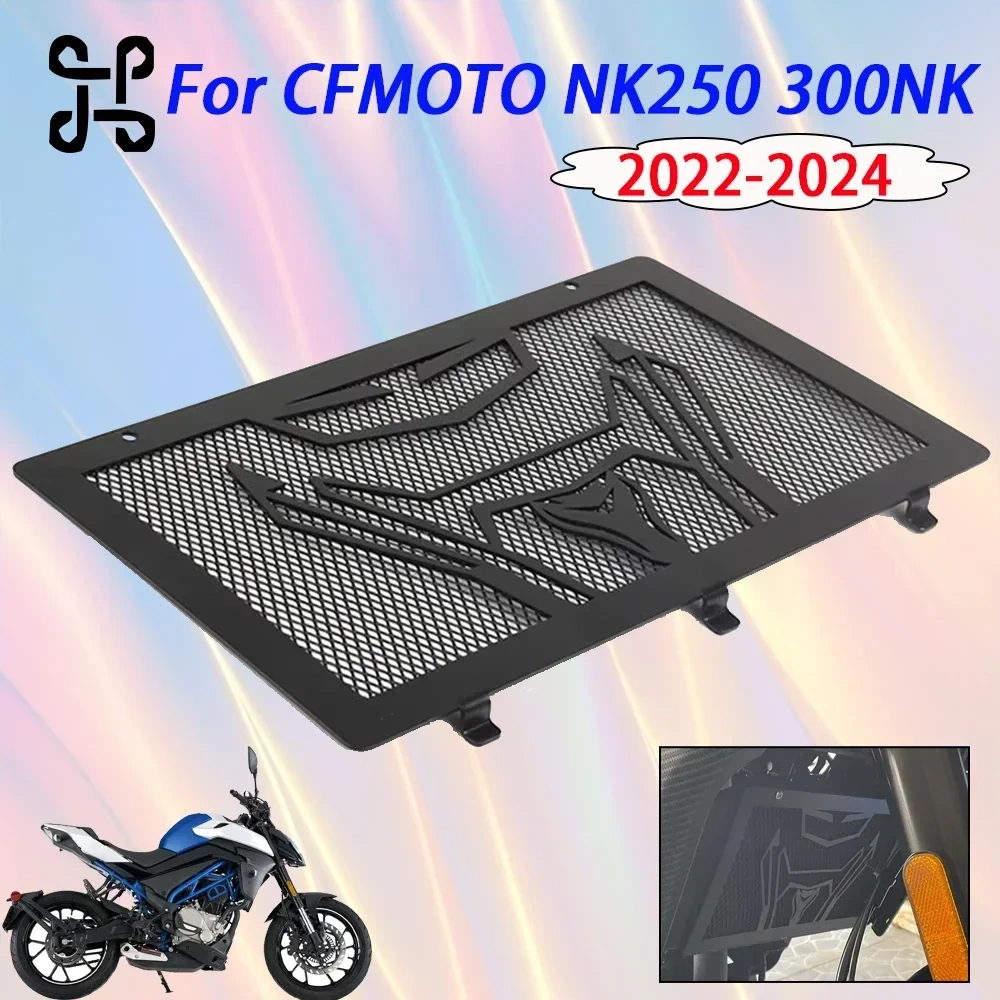 Motorcycle Radiator Guard Protector Grille Protection Cover For CFMOTO CF 250NK 300NK NK250 NK300 NK 250 300 NK 2022 2023 2024