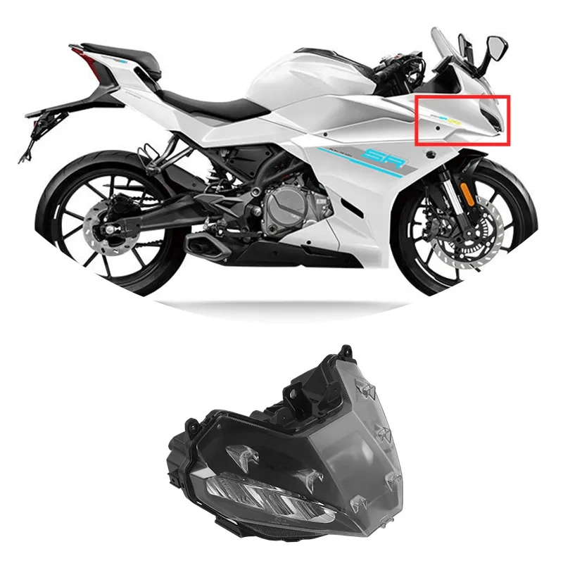 For CFMOTO 250SR-FUN Headlight CF250 250SR FUN CF250-6 Headlamp Assembly Front Light Motorcycle Accessories Original Parts