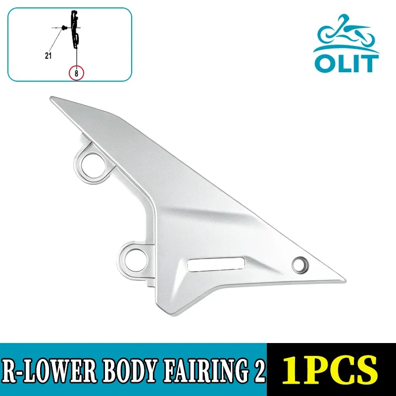 For CFMOTO 800NK L&R Lower Body Fairing CF800 NK800  Motorcycle Accessories Original Parts