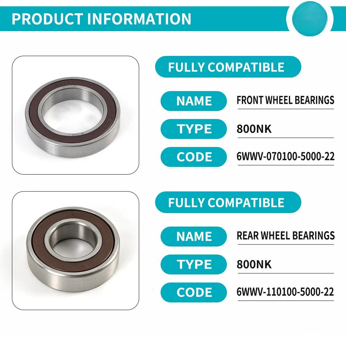 For CFMOTO 800NK Front&Rear Wheel Bearings CF800 NK800 Motorcycle Accessories Original Parts