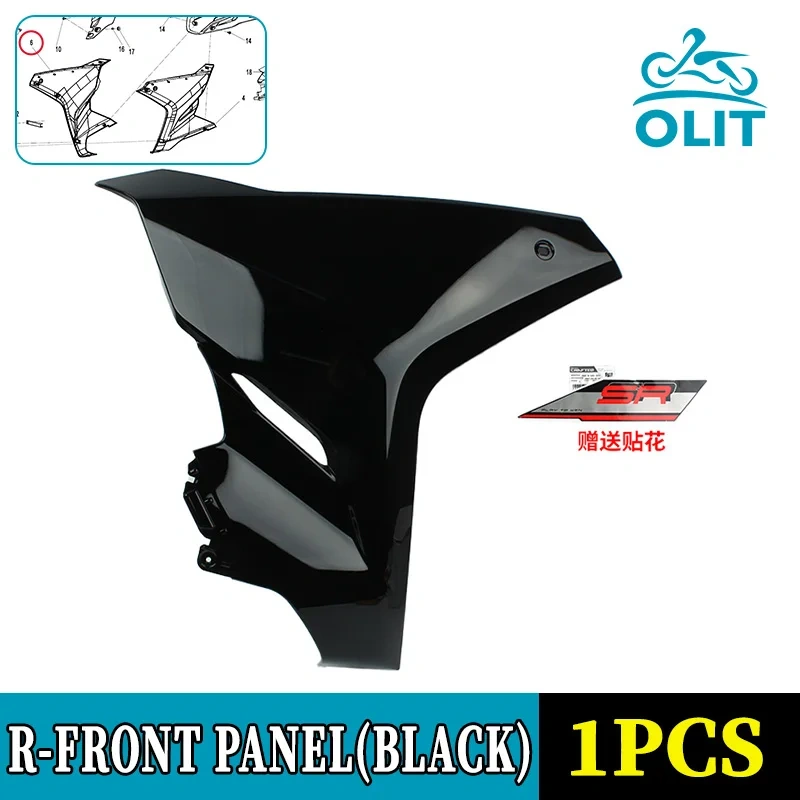 For CFMOTO 250SR-FUN Light&Right Front Panel CF250 SR250 250SR Side Edge Guard Shell Protective Covers Motorcycle Original Parts