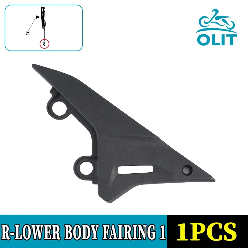 For CFMOTO 800NK L&R Lower Body Fairing CF800 NK800  Motorcycle Accessories Original Parts