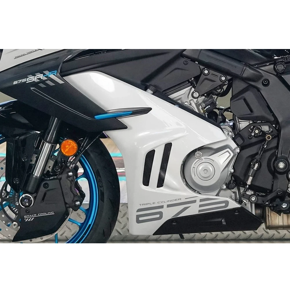 For CFMOTO 675SR 675SR-R 675SS CF650-10 Radiator Left / Right Trim Panel Left/Right Motorcycle shell protection Radiator Plate