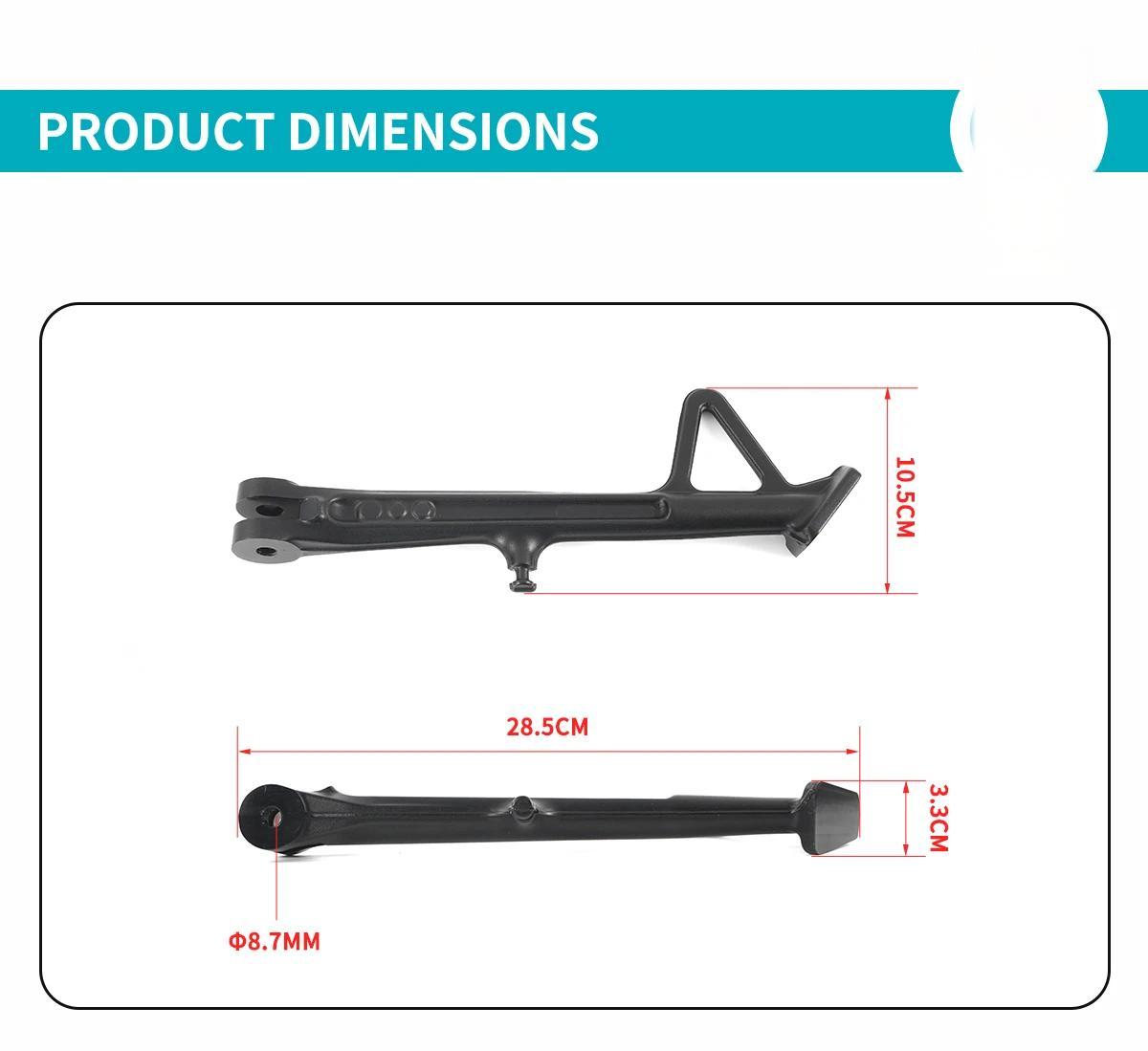 For CFMOTO 800NK Side Stand CF800 NK800 Side Bracket Edge Support Bracket Motorcycle Accessories Original Parts