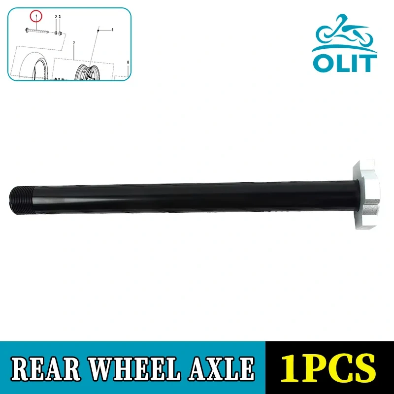 For CFMOTO 800NK 800MT Front&Rear Wheel Axle CF800 NK800 Motorcycle Accessories Original Parts