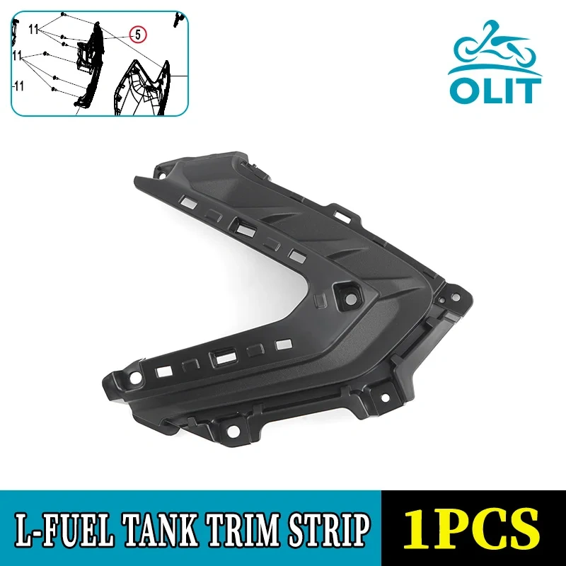 For CFMOTO 800NK L&R Fuel Tank Trim Strip CF800 NK800 Motorcycle Accessories Original Parts