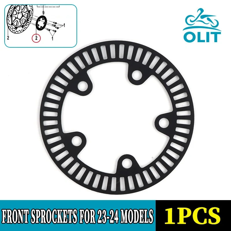For CFMOTO 800NK Front and rear sprockets for 23-24 models CF800 NK800 Motorcycle Accessories Original Parts