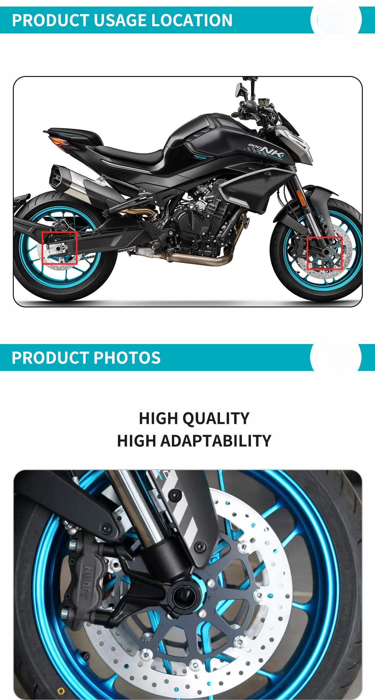 For CFMOTO 800NK Front and rear sprockets for 23-24 models CF800 NK800 Motorcycle Accessories Original Parts
