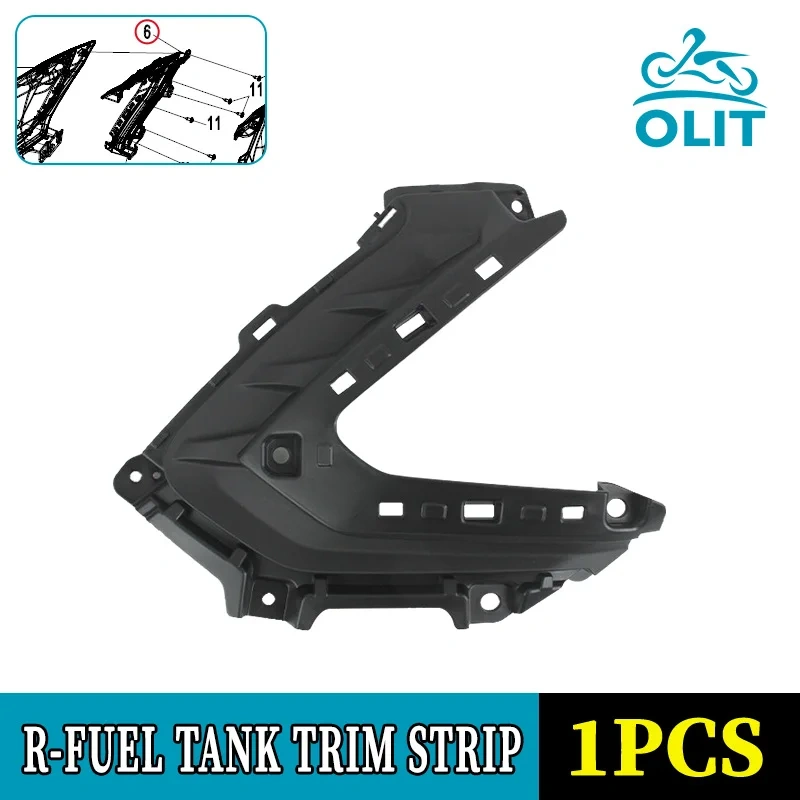 For CFMOTO 800NK L&R Fuel Tank Trim Strip CF800 NK800 Motorcycle Accessories Original Parts