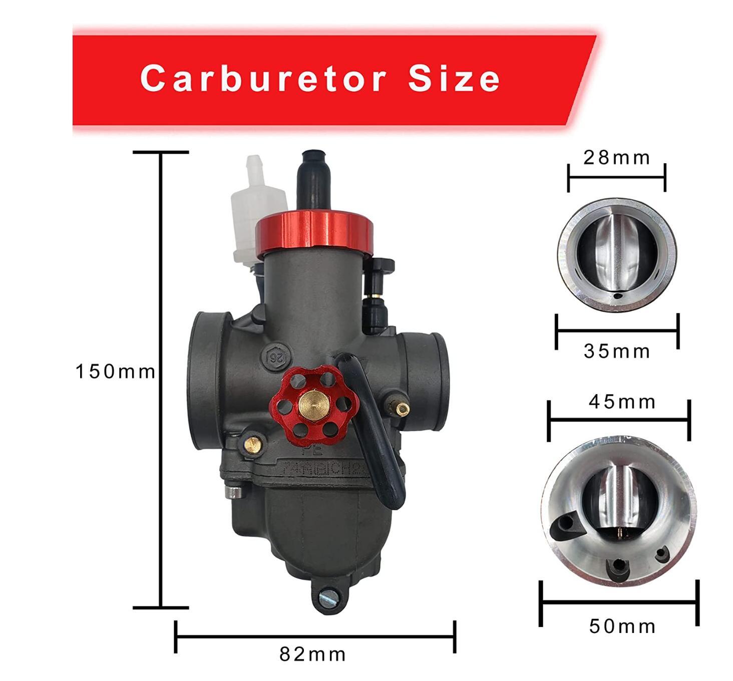 28MM CARBURATORE 102000-0032 FOR KAYO T4 K2 T2 K4 HK160