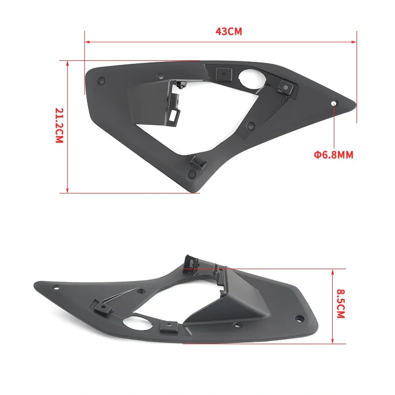 For CFMOTO 800NK L&R Inner Guard Plate of Radiator CF800 NK800 Motorcycle Accessories Original Parts