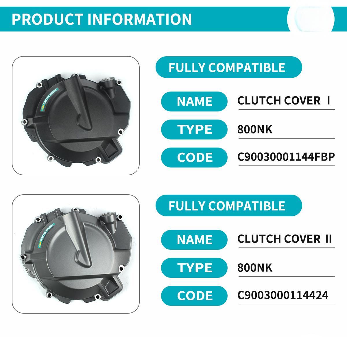 For CFMOTO 800NK Clutch Cover CF800 NK800 Clutch Protective Motorcycle Accessories Original Parts