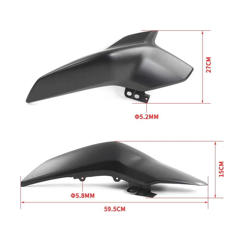 For CFMOTO 800NK L&R Decorative Panel of Fuel Tank, Sapphire Black NK800 CF800 Motorcycle Accessories Original Parts