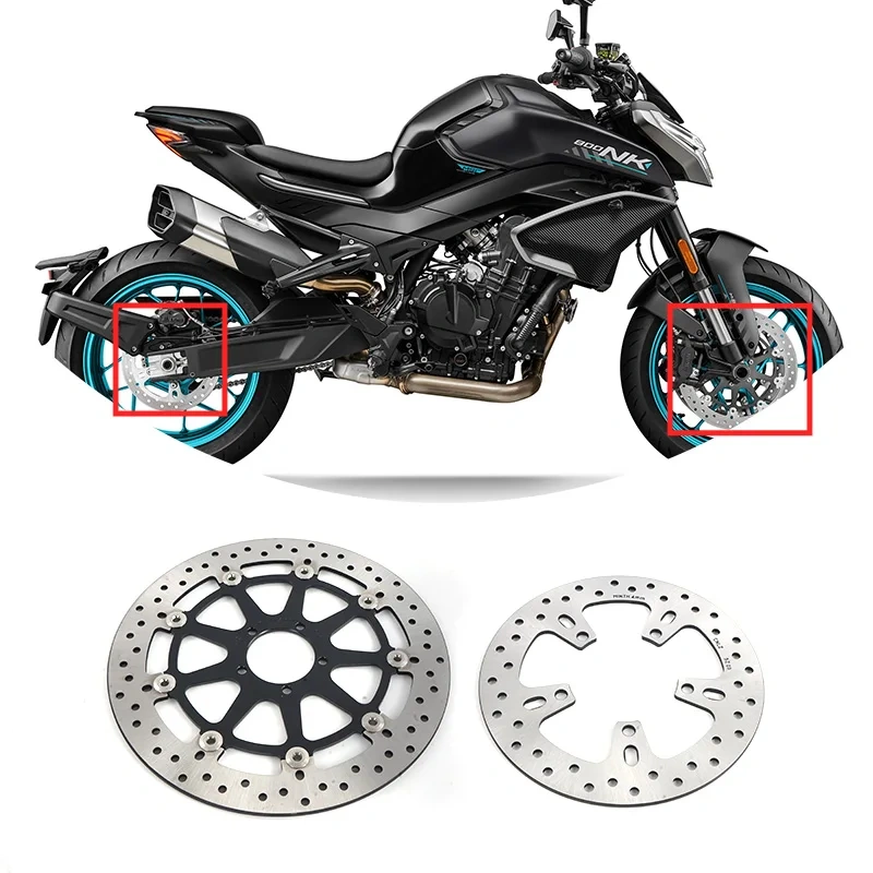 For CFMOTO 800NK 800MT-X Front and Rear Brake Discs for 23-24 Models CF800 NK800 Motorcycle Accessories Original Parts