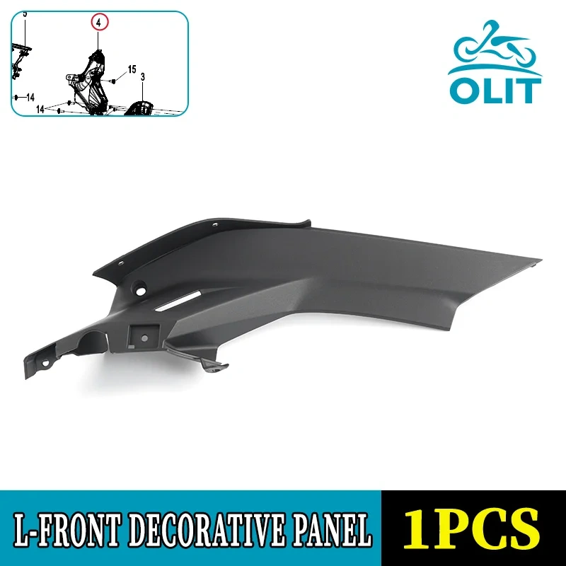 For CFMOTO 800NK L&R Front Decorative Panel of Vehicle Body NK800 CF800 Motorcycle Accessories Original Parts