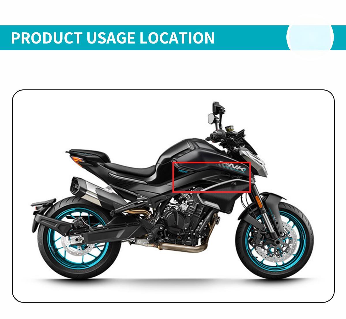 For CFMOTO 800NK L&R Front Decorative Panel of Vehicle Body NK800 CF800 Motorcycle Accessories Original Parts