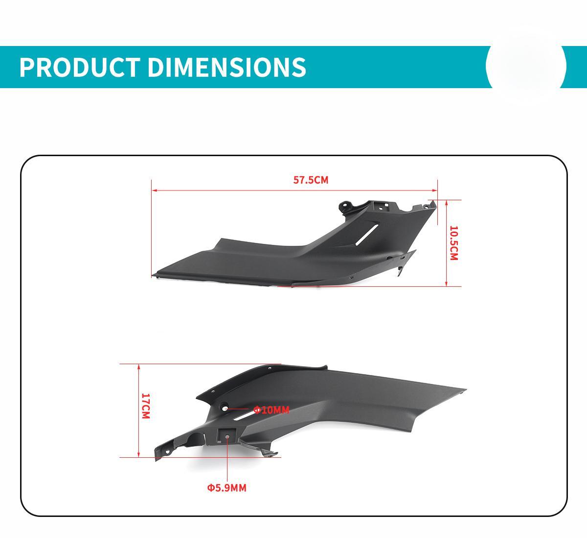 For CFMOTO 800NK L&R Front Decorative Panel of Vehicle Body NK800 CF800 Motorcycle Accessories Original Parts